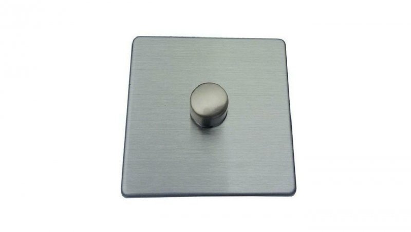 Varilight Metal ściemniacz PRO-100W uniwersalny do led STEEL stal szlifowana