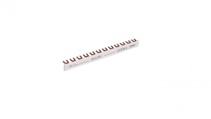 Szyna prądowa łączeniowa - widełkowa 1-fazowa 80A 12 modułów 16 mm2 81993006