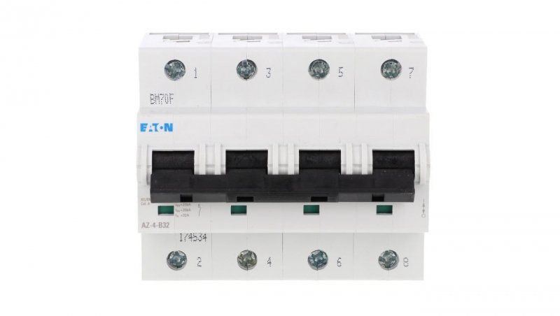 Wyłącznik nadprądowy 4P B 32A 25kA AC AZ-4-B32 174534
