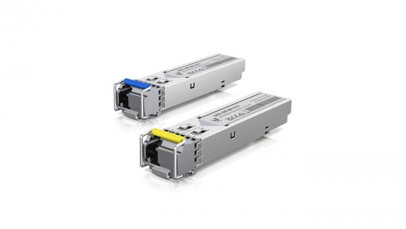 Moduł SFP BIDI, SM, Simplex LC, 1.25Gbps, 3km Ubiquiti UACC-OM-SM-1G-S-2
