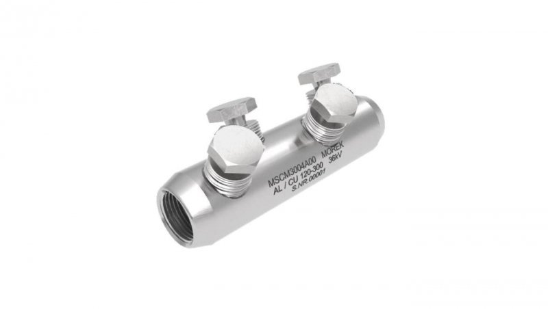 Złączka śrubowa MSCM300 Al/Cu 120-300mm² 36kV 4xśruba aluminiowa zrywalna MSCM3004A00