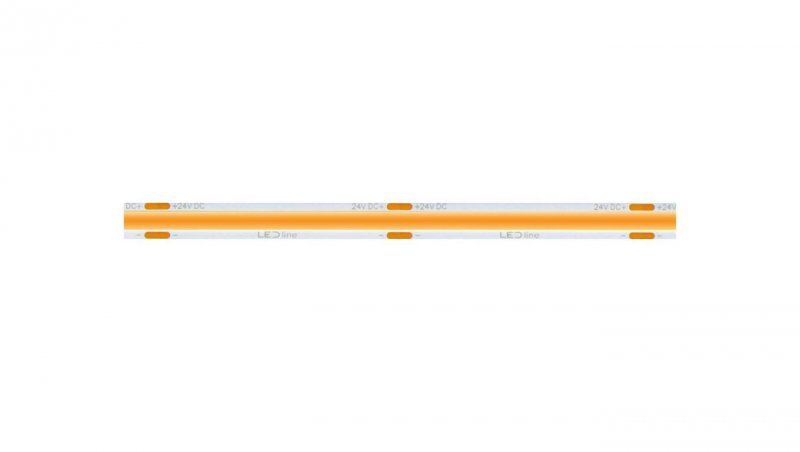 LED line PRIME taśma LED ciągła linia 320 COB 24V 6500K 8W /30m/ 5 lat gwar.