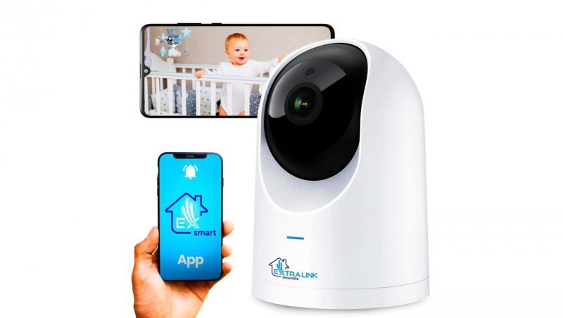 Kamera IP PTZ, bezprzewodowa, Wi-Fi, 2.5K, 4MP Extralink Smart Life HomeEye