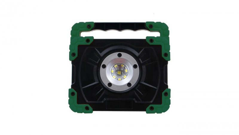 Latarka oprawa robocza akumulatorowa Campino 5W LED, 500lm, 7500K, 1200MAh, Powerbank, czar-ziel. / 47110