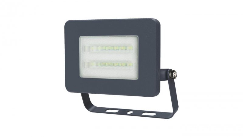 Oprawa Simply 10W LED, 750lm, 4000K, IP44, szara / 47982