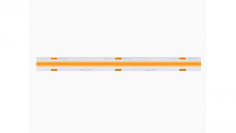 LED line PRIME taśma LED ciągła linia 528 COB 24V 2700K 14W 30m 5 lat gwar.