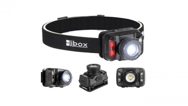 Latarka akumulatorowa czołowa 5W 260 lm LB0106 LIBOX