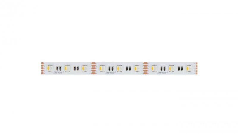 LED line Taśma 300 SMD 12V 4000K ciepła RGBW kolorowa 19,2W 5 lat gwar. 5m