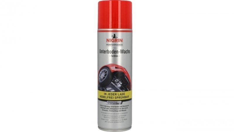 NIGRIN Preparat, spray do zabezpieczania podwozia przed korozją na bazie wosku 500ml
