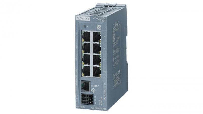 Switch zarządzalny SCALANCE XB208 - 6GK5208-0BA00-2AB2