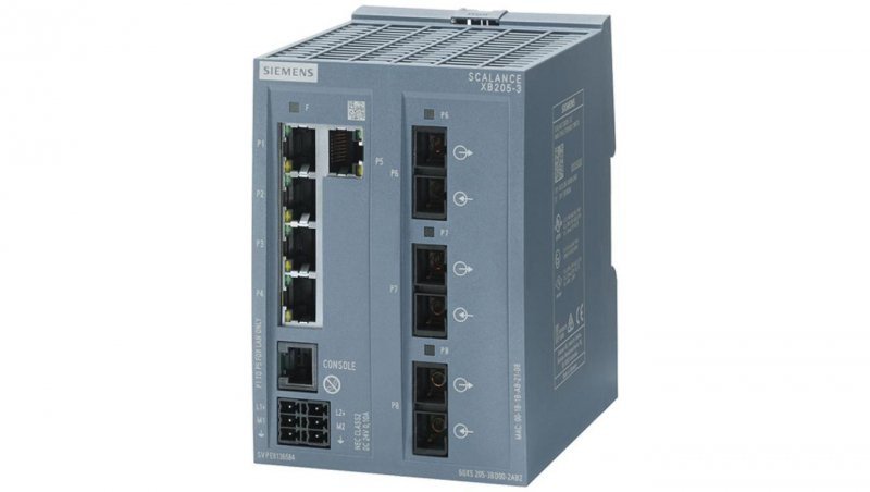 Switch zarządzalny SCALANCE XB205-3 - 6GK5205-3BD00-2AB2