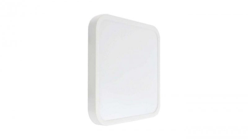 Plafoniera LED 18W 1830lm 6500K IP44 Kwadrat fi250 Mleczny Biała Ramka 76261