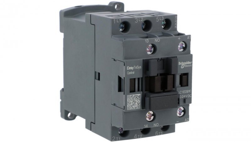 Stycznik Easy TeSys 3P 9A AC3 4KW 24V DC 1NO