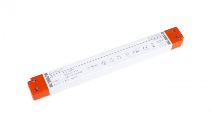 Zasilacz stałonapięciowy LED Yingjiao YSL30T 12V 3,75W 45W