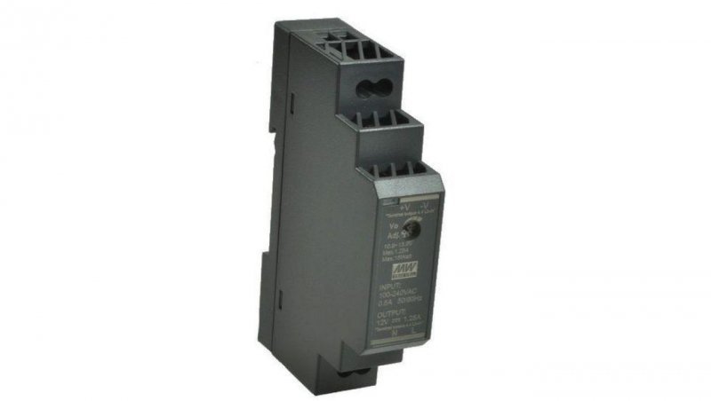 Zasilacz HDR-15-5 ( 5V , 2.4 A DC )