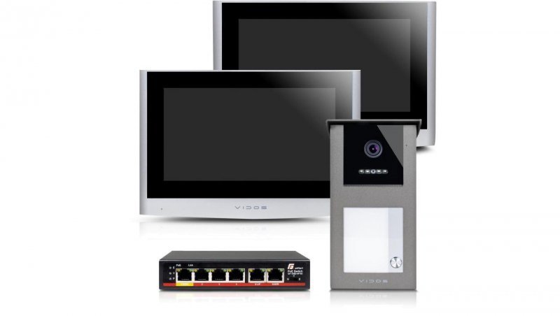 Wideodomofon VIDOS IPX S101-2/M100-X