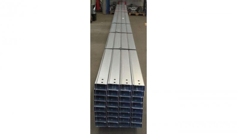 SZYNA WZDŁUŻNA L3650 (PROFIL 85x50x1.5), CORAB XPF_WS006N.2.010