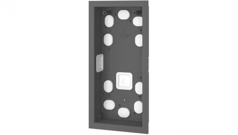 Ramka podtynkowa mała CDN, aluminium ACO CDN-R-S-AL ST