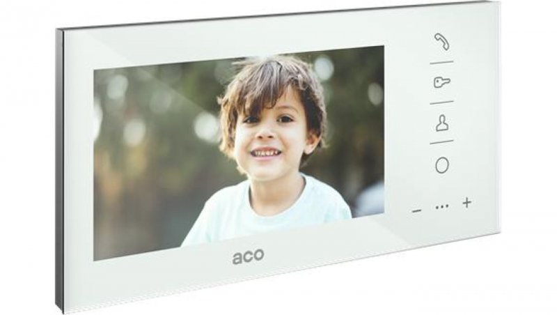 ACO GLASS-PRO-7 WH Monitor Familio COMO PRO 7 cali