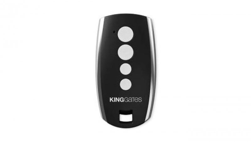 Pilot KING STYLO4K 4-kanałowy z kodem dynamicznie zmiennym 433,92 MHz, czarny