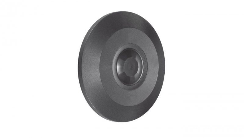 Czujnik ruchu PIR natynkowy Czarny max 1000W LED 23677