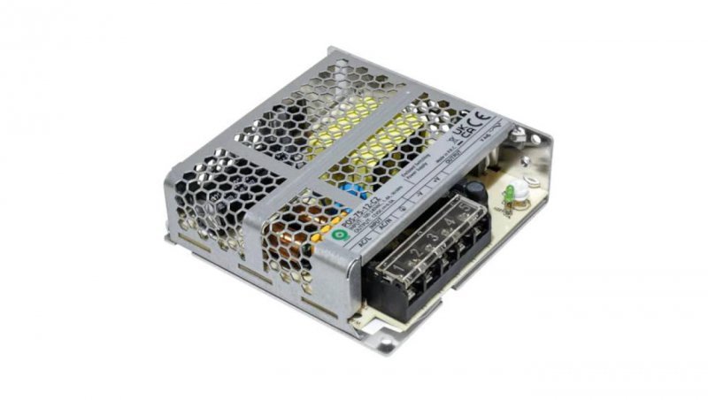 POS-75-12-C2: Zasilacz modułowy 12V/6A, niski, seria POS