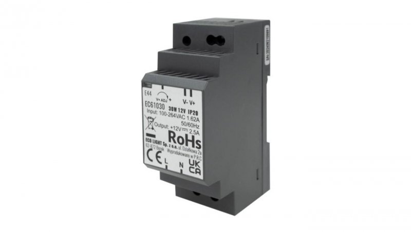Zasilacz na szynę DIN PREMIUM 12V 30W