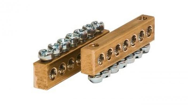 Listwa zaciskowa zerowa 7 x 10mm2 LZ-7