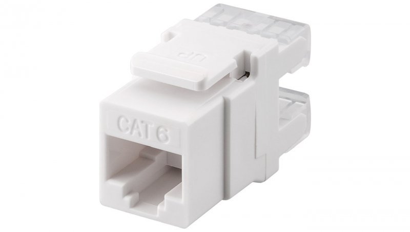 CAT 6 Gniazdo Keystone RJ45, UTP, 250 MHz