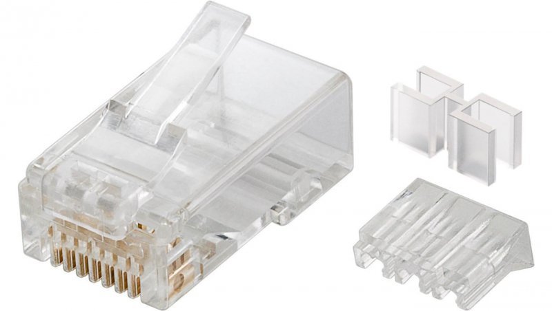 Wtyk RJ45 CAT 6A UTP nieekranowany