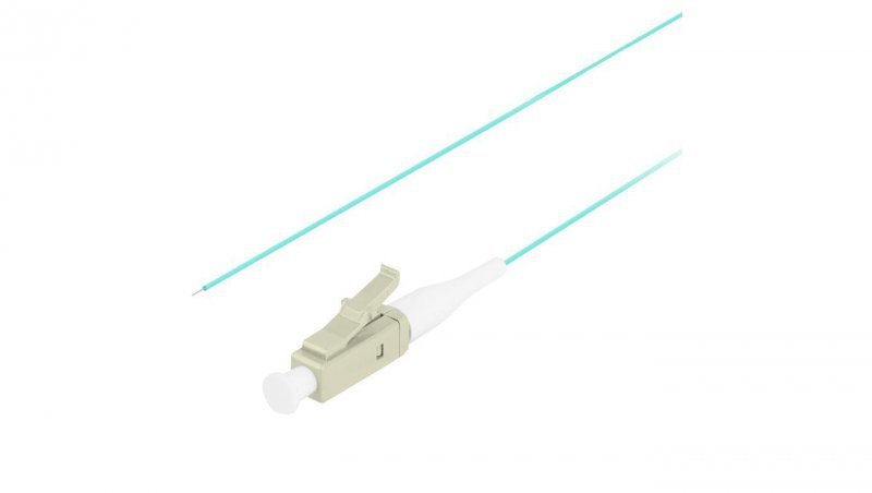 Pigtail światłowodowy FO MM LC/UPC 50/125 OM3 Easy Strip aqua 2m LANBERG