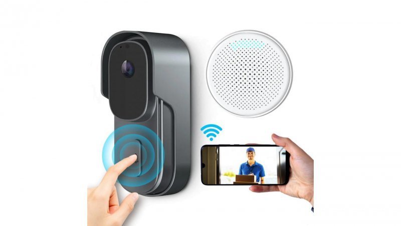 Inteligentny domofon zewnętrzny 1080p, 5MP Extralink SmartLife