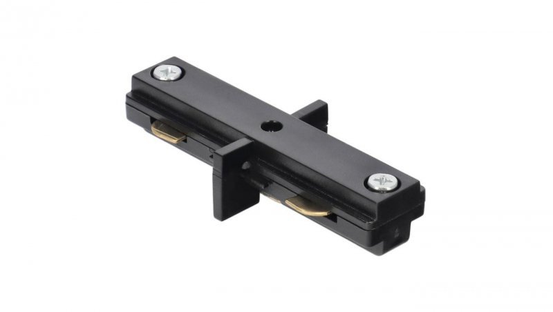 Łącznik wzdłużny do szyny MEVA PRO I Connector Black, czarny EDO777525 EDO