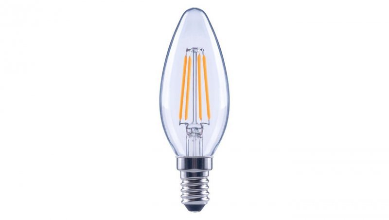 Żarówka LED VALUE CLASSIC E14 P 40 4,2W 470lm 4000K filament 3 LATA GWARANCJI 4099854567889