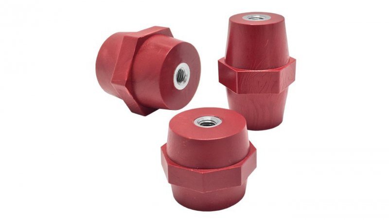 H40-M8 HEX46 Izolatory dystansowe poliestrowe MID4008H46