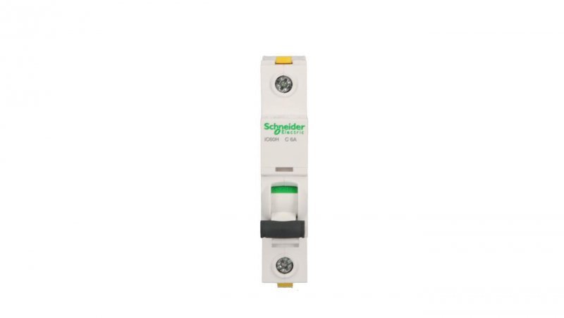 Wyłącznik nadprądowy 1P C 6A 10kA AC iC60H-C6 A9F07106