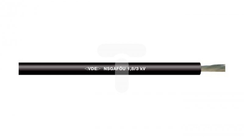 Przewód gumowy NSGAFOU 1x10 1,8/3kV 1600304 /bębnowy/