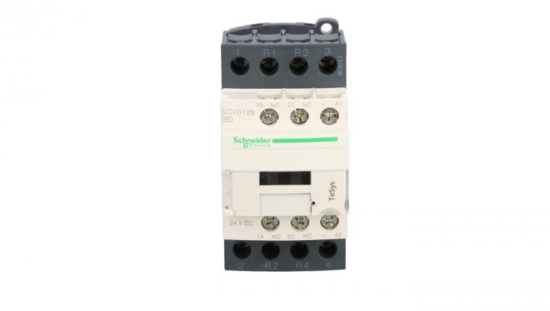 Stycznik mocy 25A AC-1 4P 24V DC 1Z 1R LC1D128BD