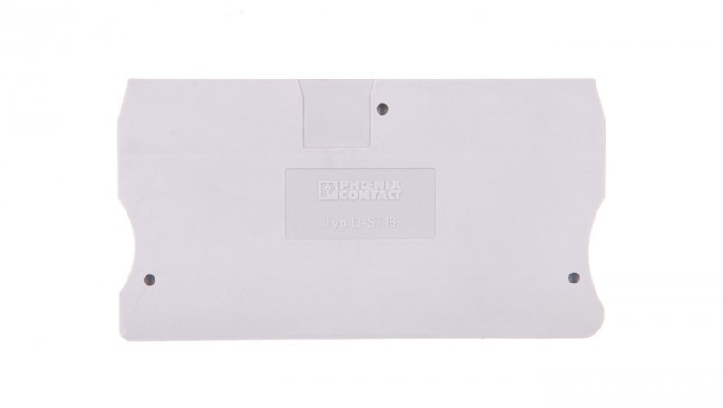 Pokrywa zamykająca 2,2x80x51,1mm szara D-ST 16 3036657 /50szt./