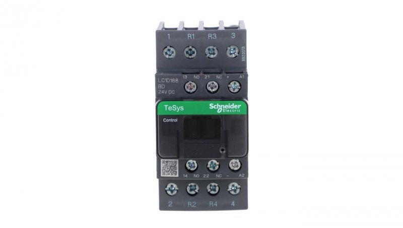 Stycznik mocy 18A 4P 24V DC 2Z 2R LC1D188BD