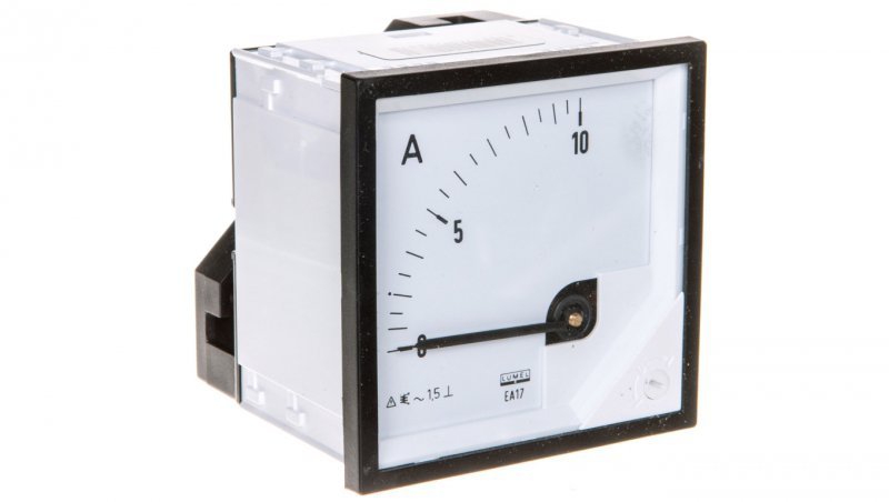 Amperomierz analogowy tablicowy 0-10A 72x72mm IP50 C3 K=90 st. EA17N E20700000000