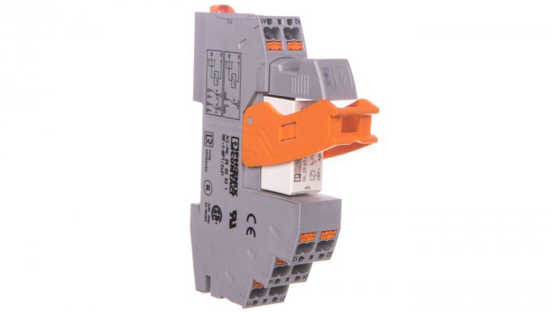 Moduł przekaźnikowy 2P 3A 230V AC RIF-1-RPT-LV-230AC/2X21 2903331