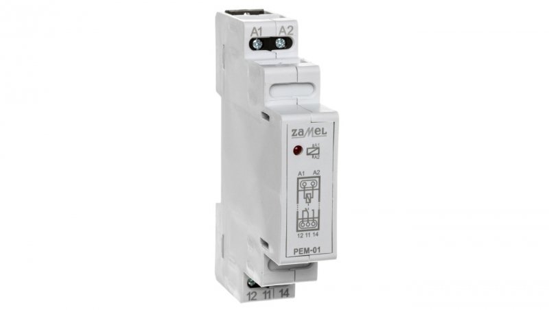 Przekaźnik eletromagnetyczny 230V AC/DC 16A PEM-01/230 EXT10000094