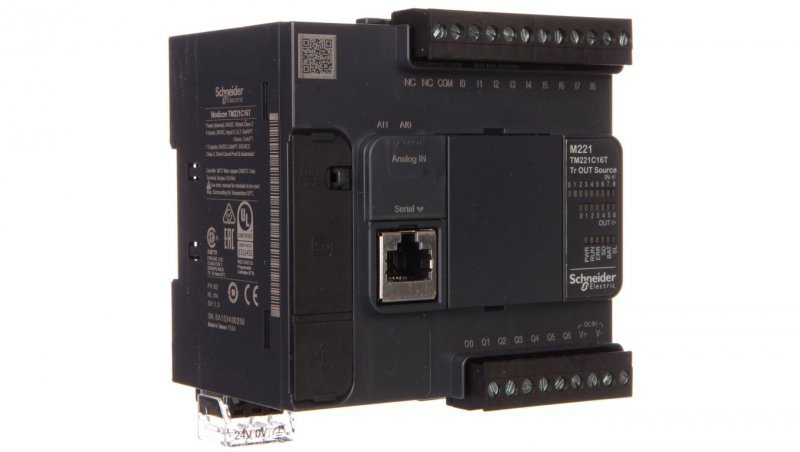 Sterownik logiczny M221-16I/O Modicon M221 Twido TM221C16T