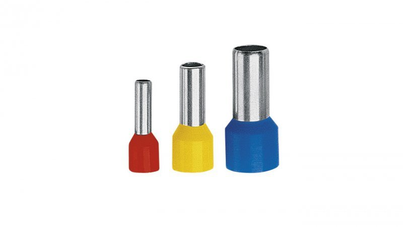 Końcówka tulejkowa izolowana TE 0,34-6 /100szt./