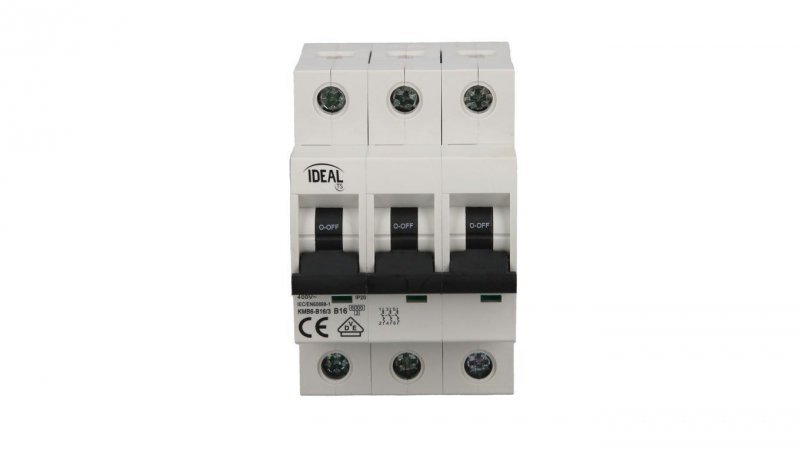 Wyłącznik nadprądowy 3P B 16A 6kA AC KMB6-B16/3 23149