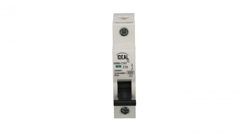 Wyłącznik nadprądowy 1P C 10A 6kA AC KMB6-C10/1 23145