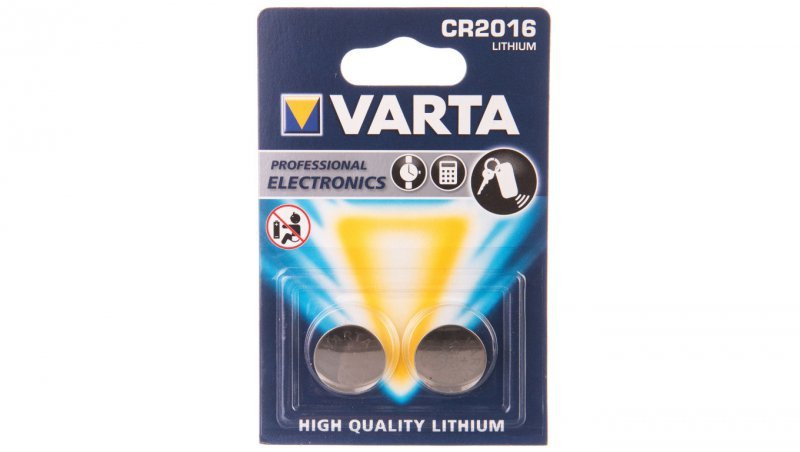 Bateria litowa CR2016 90mAh 3V ELECTRONICS /2szt/