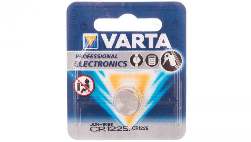 Bateria litowa CR1225 48mAh 3V ELECTRONICS