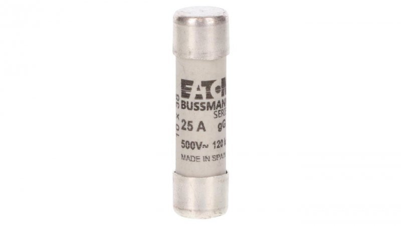 Wkładka bezpiecznikowa cylindryczna 10x38mm 25A gG 500V C10G25
